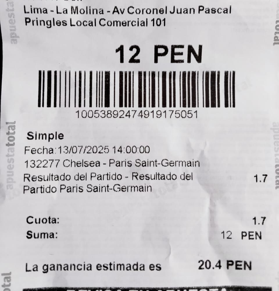 apuesta PSGvs CHELSEA